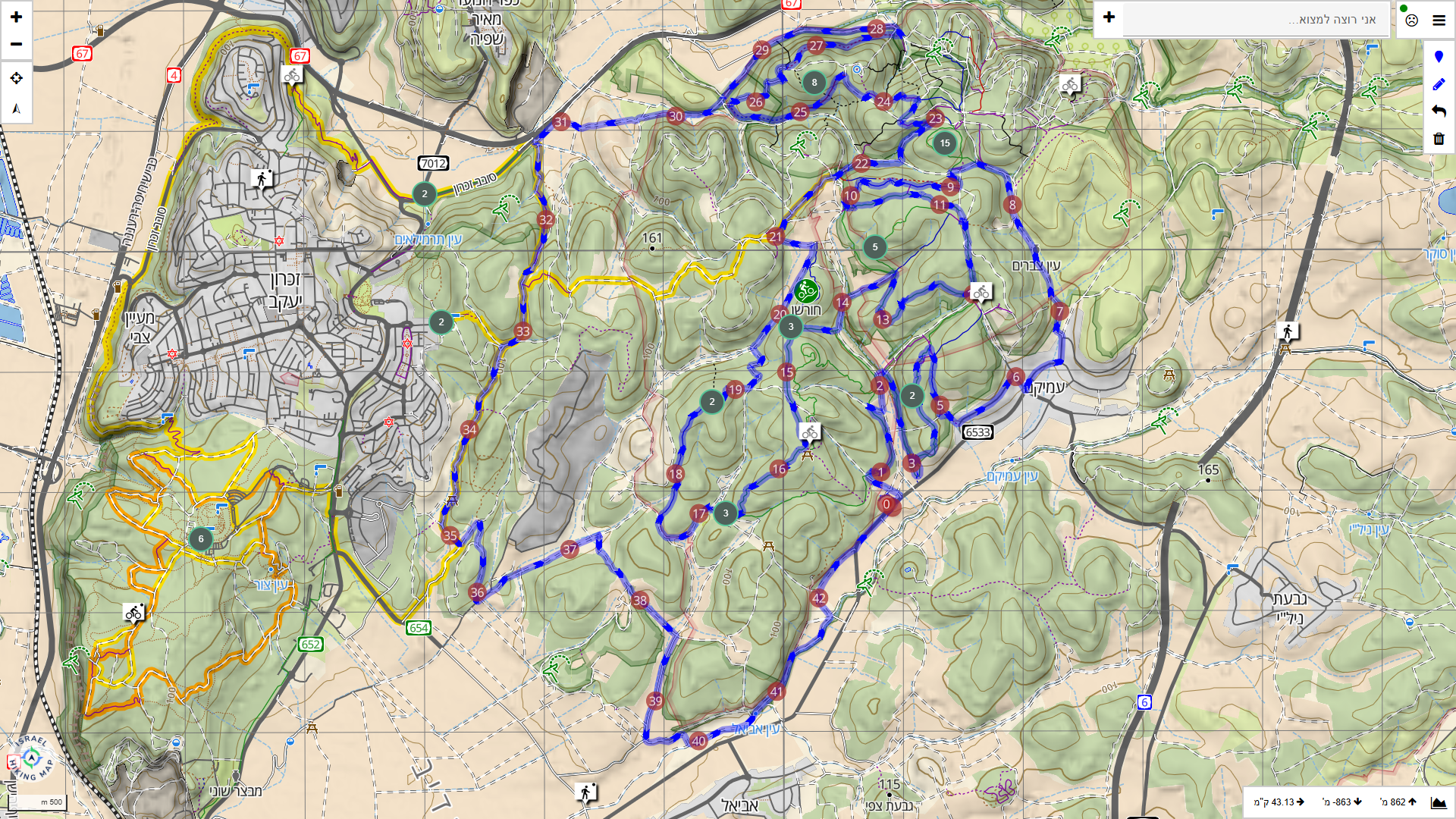 Read more about the article סינגלים בחורשן מסלול ל- E-MTB
